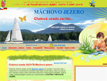 Tablet Screenshot of jachta.com